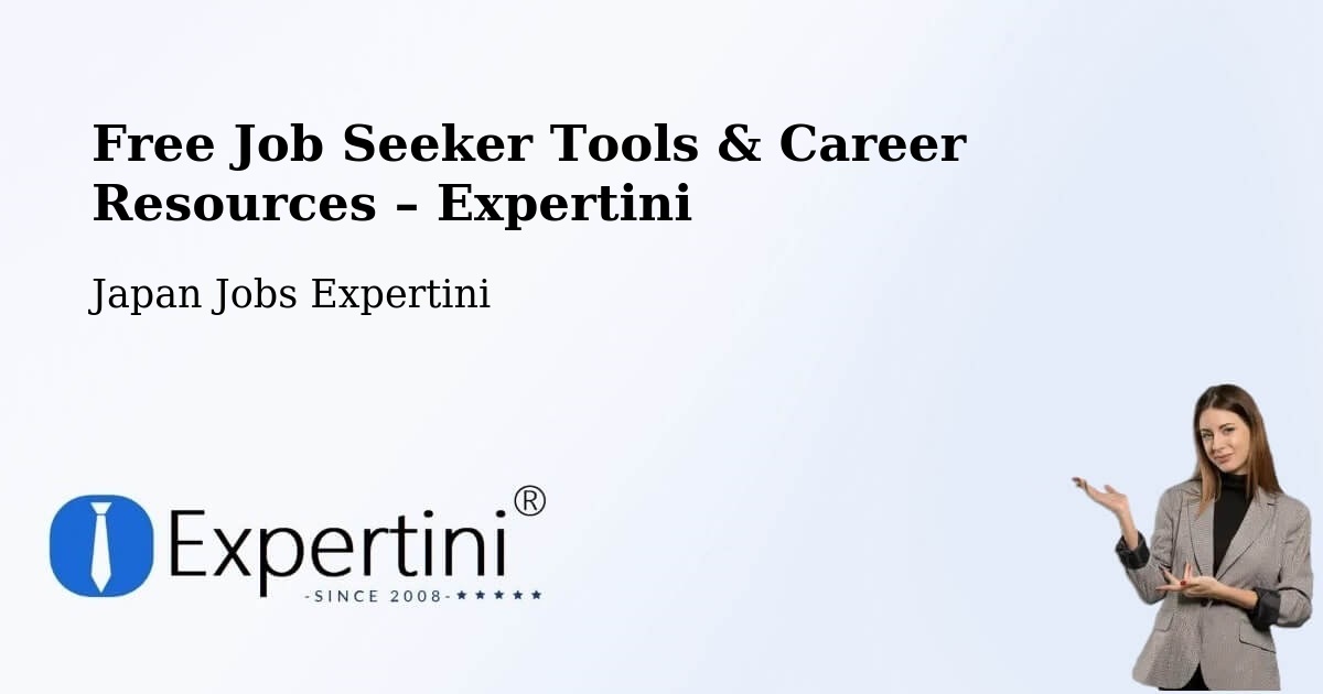 Free Job Seeker Tools & Career Resources – Namioka - Namioka, Japan Jobs Expertini