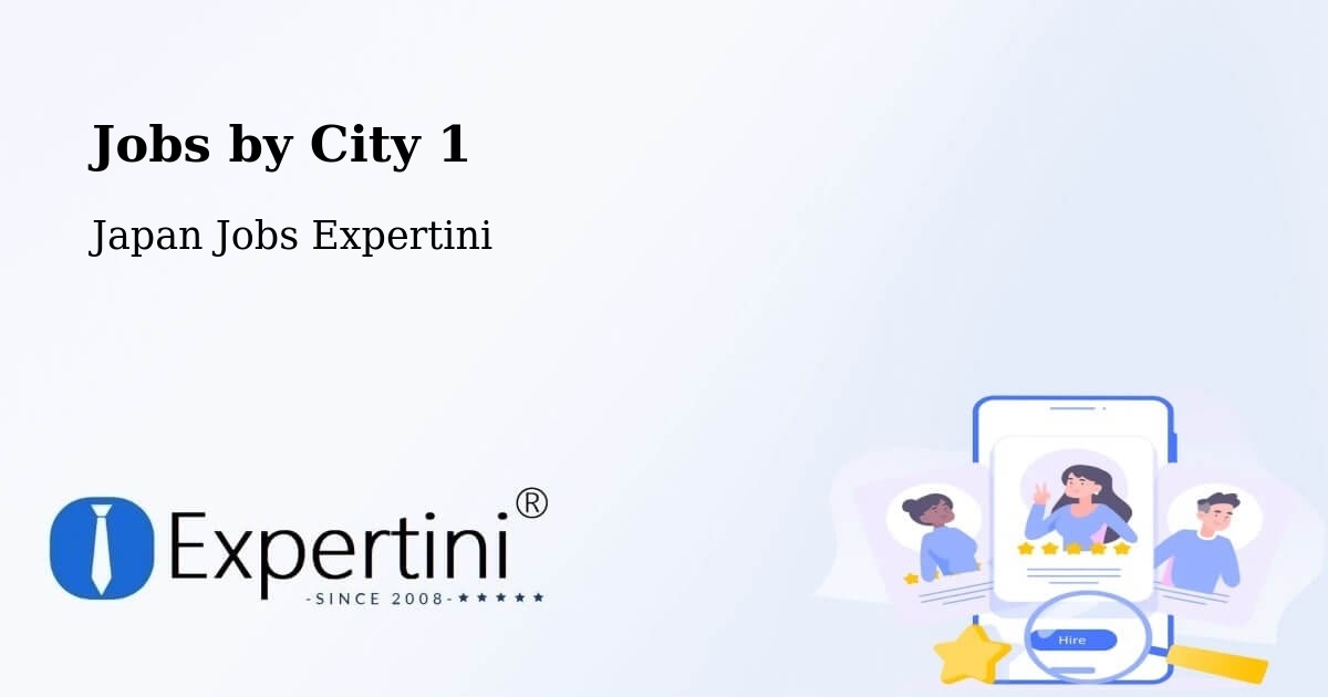 City Jobs in Japan - Expertini