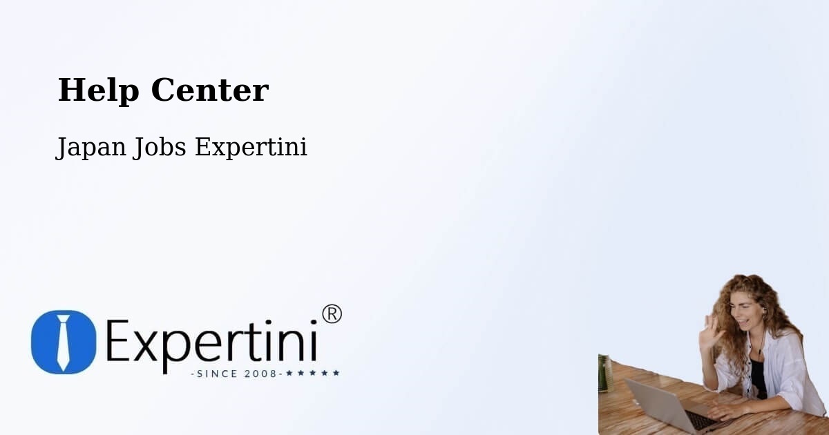 Help Center – Namioka - Japan Jobs Expertini