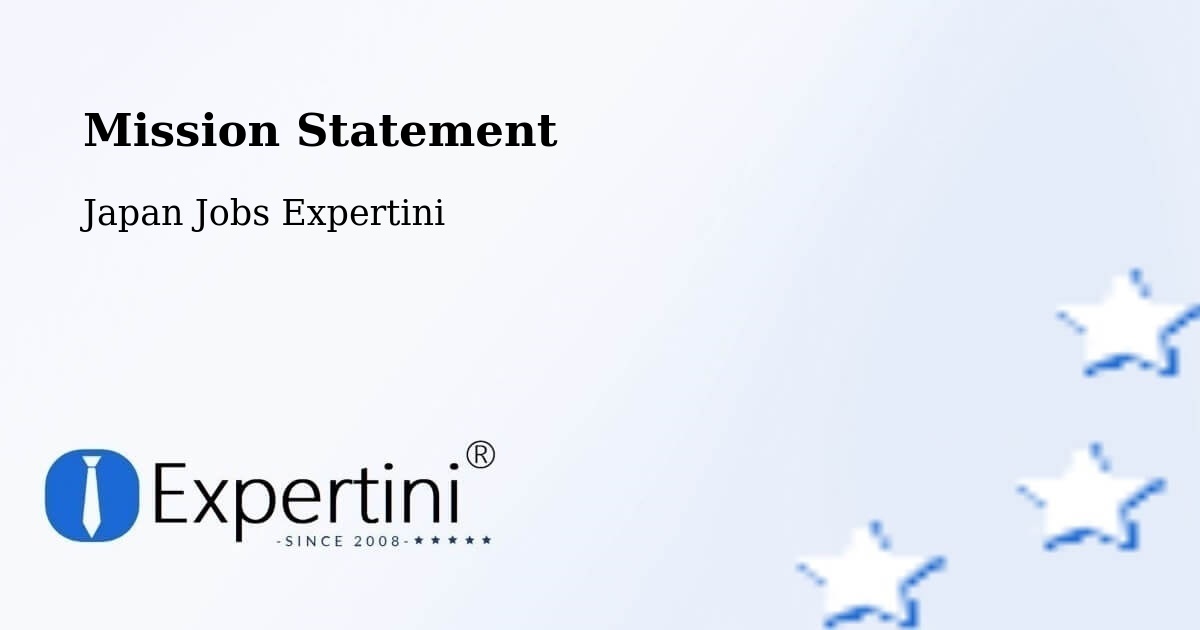 Corporate Mission – Namioka - Japan Jobs Expertini