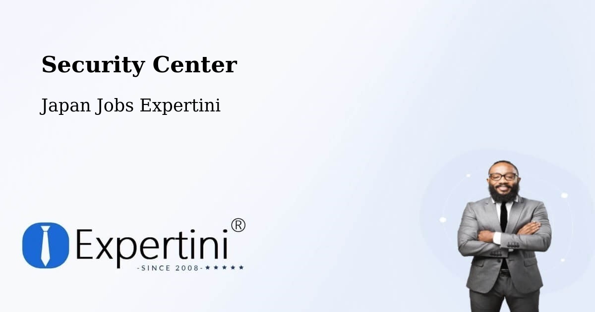 Security & Compliance – Namioka - Japan Jobs Expertini