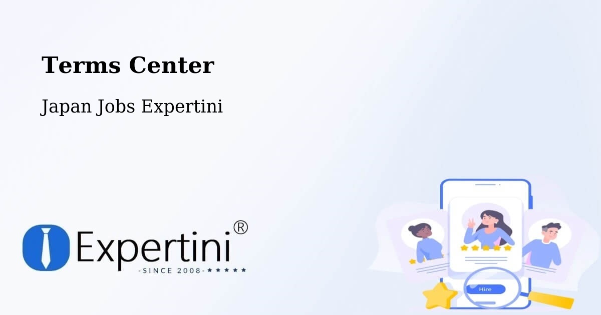 Terms of Service – Namioka - Japan Jobs Expertini